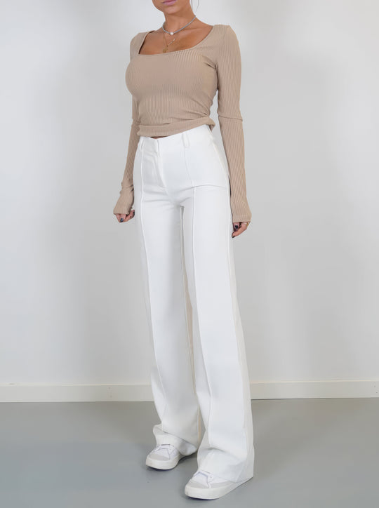 Lena - Casual Wide-Leg Trousers