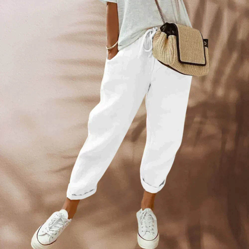 Monique - Linen Trousers