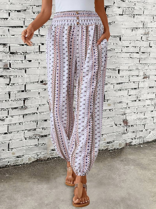 Ella - Boho Stretch Trousers